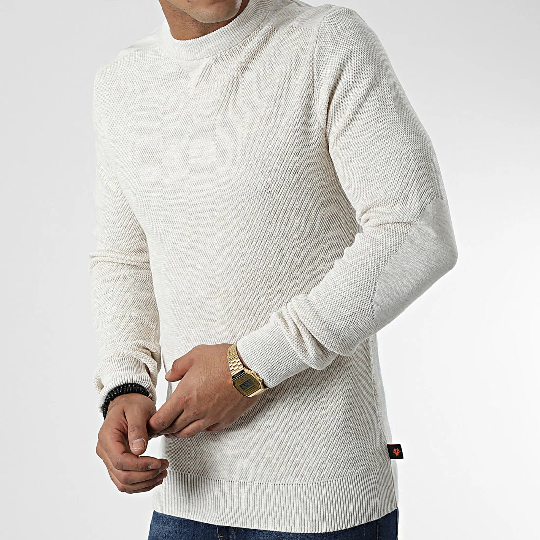 Offres 🎁 Pull AVP-183 Beige Clair de Armita 💯 3 Offres 🎁 Pull AVP-183 Beige Clair de Armita 💯 – Image 3