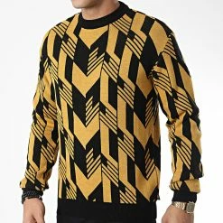 Budget 🎉 Pull AVH-179 Jaune Noir de Armita ⌛