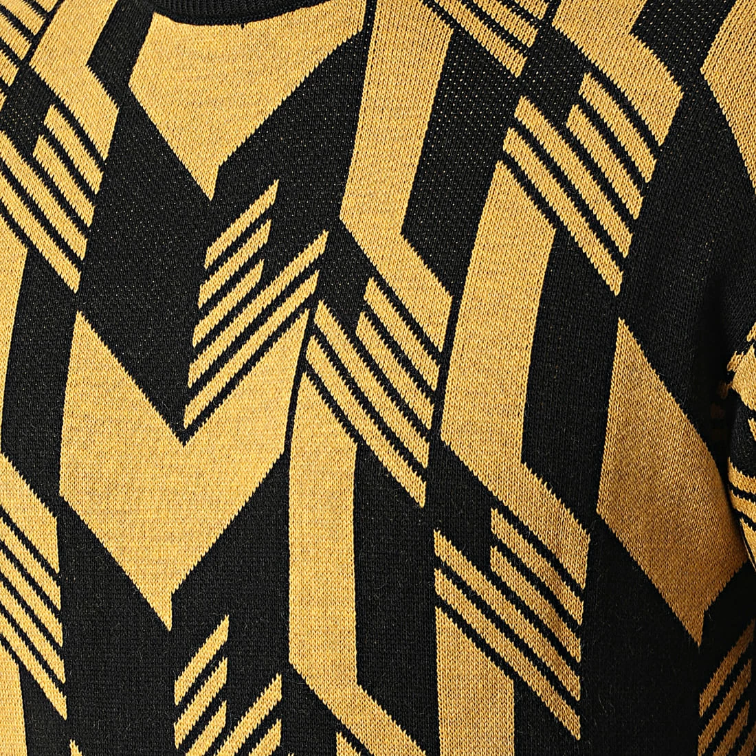 Budget đ Pull AVH-179 Jaune Noir de Armita â 2 Budget đ Pull AVH-179 Jaune Noir de Armita â â Image 2