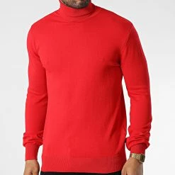 De gros 🎁 Pull Col Roulé AVR-176 Rouge de Armita 😉 -Armita Soldes 2022 armita 340512 AVR 176 RED 20221024T152159 03