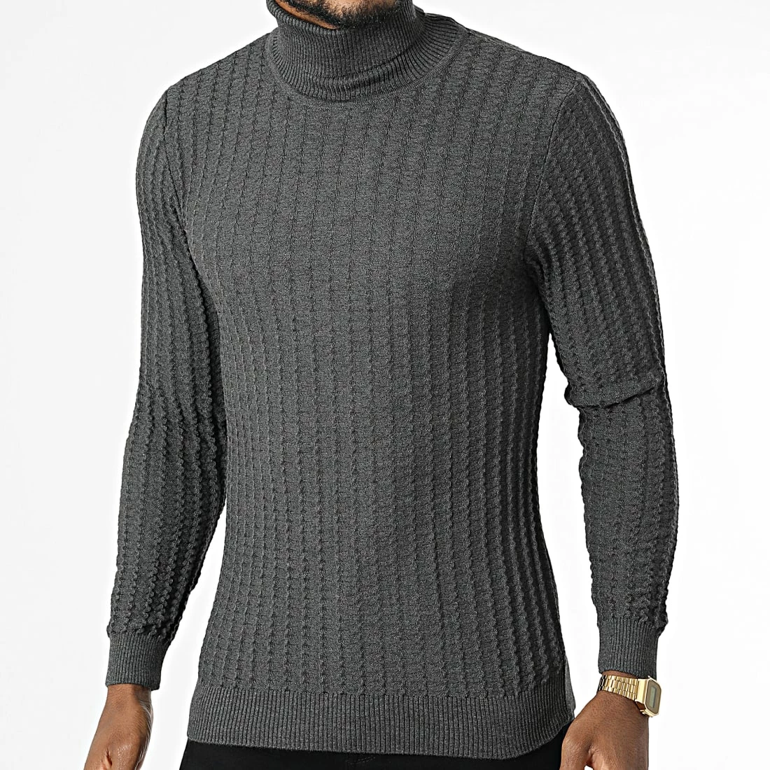 Top 10 ❤️ Pull Col Roulé APR-334 Gris Anthracite de Armita 😉 1 Top 10 ❤️ Pull Col Roulé APR-334 Gris Anthracite de Armita 😉