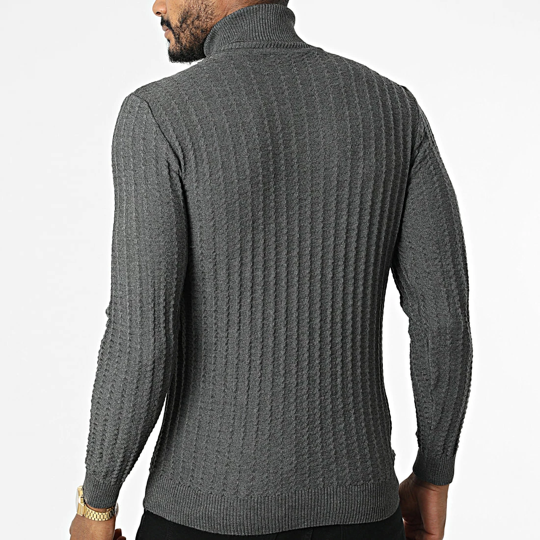 Top 10 ❤️ Pull Col Roulé APR-334 Gris Anthracite de Armita 😉 4 Top 10 ❤️ Pull Col Roulé APR-334 Gris Anthracite de Armita 😉 – Image 4