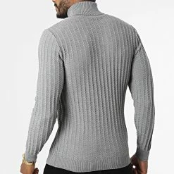 Grosses soldes ✨ Pull Col Roulé APR-334 Gris de Armita ⌛ -Armita Soldes 2022 armita 340515 APR 334 GREY 20220929T161244 04