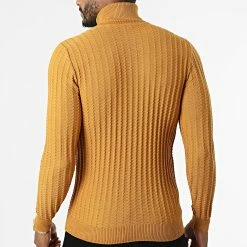 Bon marché 💯 Pull Col Roulé APR-334 Camel de Armita 🛒 -Armita Soldes 2022 armita 340517 APR 334 MUSTARD 20220929T161352 04