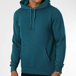 Meilleur prix 😍 Sweat Capuche 882 Bleu Petrole de Armita ✔️