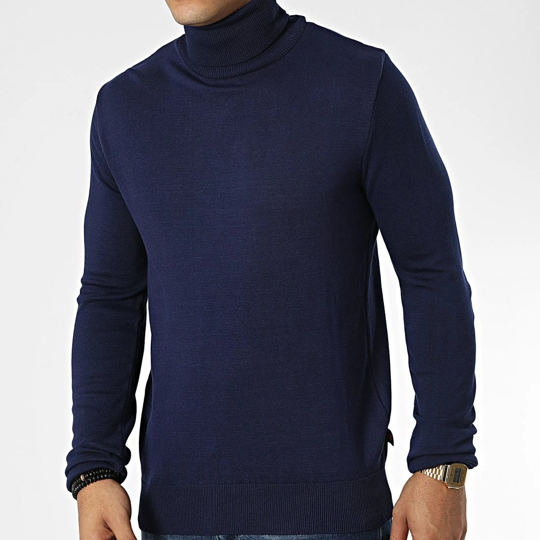 Budget 👏 Pull Col Roulé AVR-176 Bleu Marine de Armita 🛒 1 Budget 👏 Pull Col Roulé AVR-176 Bleu Marine de Armita 🛒