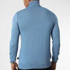 Meilleure affaire 👏 Pull Col Roulé AVR-176 Bleu Clair de Armita 🔔 -Armita Soldes 2022 armita 340548 AVR 176 INDIGO 20221004T161135 04