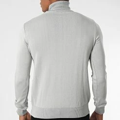 Offres ⌛ Pull Col Roulé AVR-176 Gris Clair de Armita 💯 -Armita Soldes 2022 armita 340593 AVR 176 GREY 20221004T161433 04