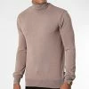 Meilleure vente 🎉 Pull Col Roulé AVR-176 Marron Clair de Armita 🎉