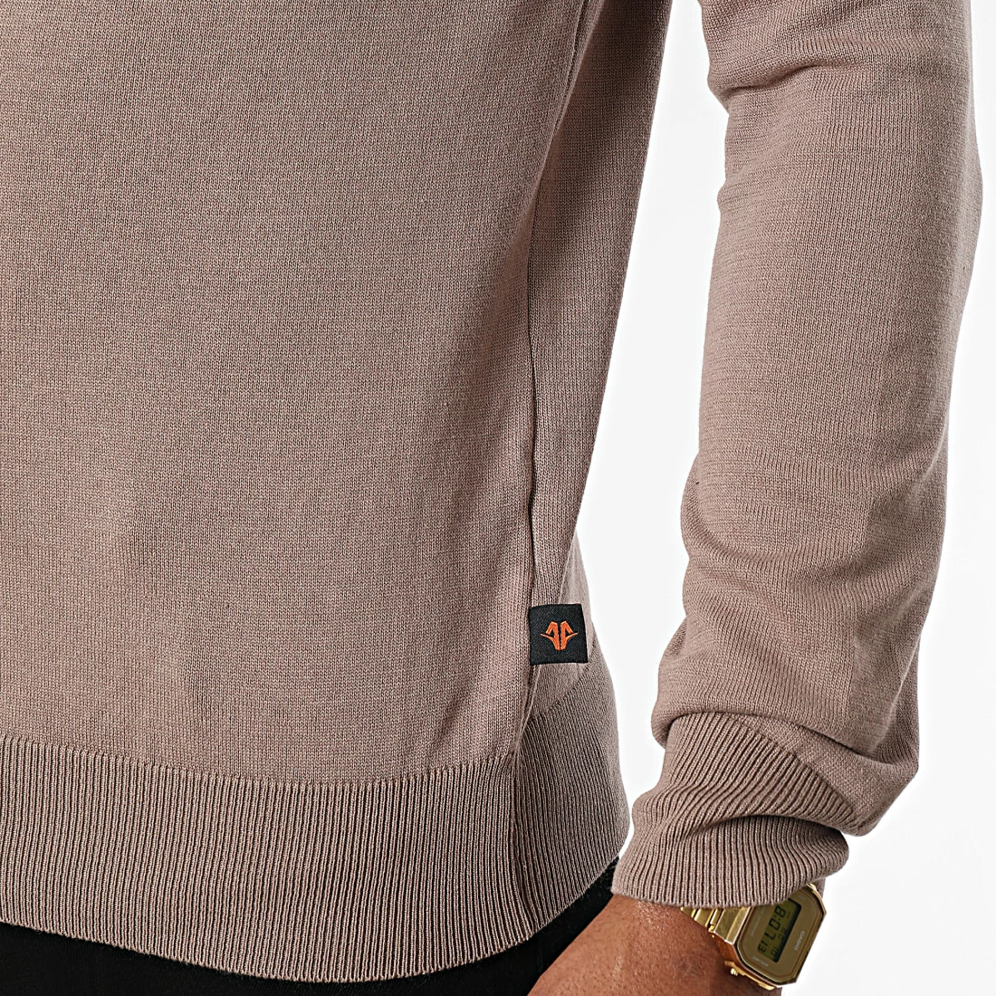 Meilleure vente 🎉 Pull Col Roulé AVR-176 Marron Clair de Armita 🎉 2 Meilleure vente 🎉 Pull Col Roulé AVR-176 Marron Clair de Armita 🎉 – Image 2