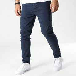 Meilleur prix 😉 Pantalon Chino PAK-422 Bleu Marine de Armita ⭐