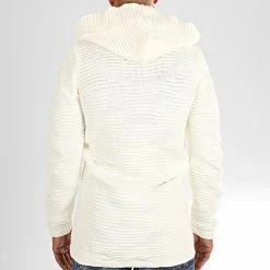 Nouveau 🛒 Gilet Zippé Capuche Alex Ecru de Armita 🛒 -Armita Soldes 2022 classic series 196744 ALEX ECRU 20190911T174841 05