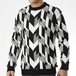 Meilleur prix 🤩 Pull AVH-179 Blanc Noir de Armita ❤️