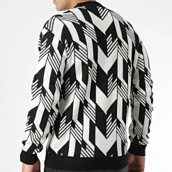 Meilleur prix 🤩 Pull AVH-179 Blanc Noir de Armita ❤️ -Armita Soldes 2022 none 338531 AVH 179 STONE 20220921T154711 04